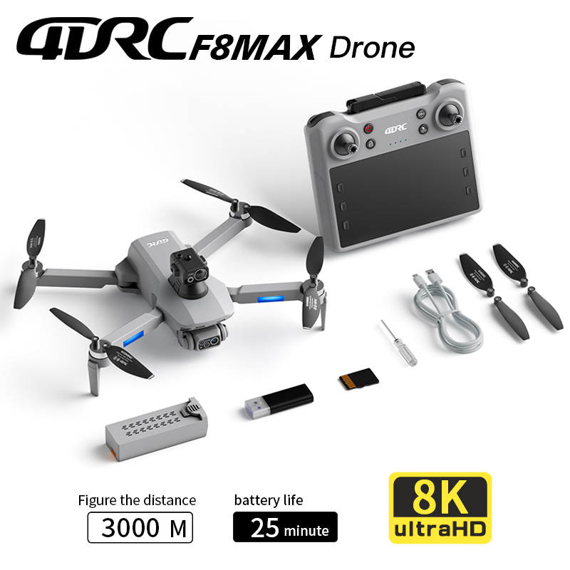 Drone Kit Professional - F8 MAX GPS Дрон Профессиональная камера