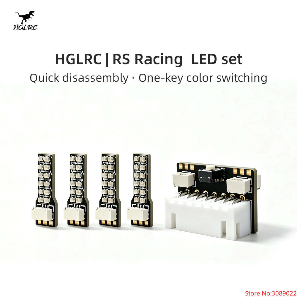 HGLRC RS Racing LED: Комплект  – обзор и цена Drone Kit Plug And Play